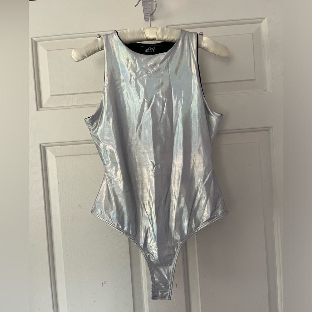 Just Polly hologram bodysuit